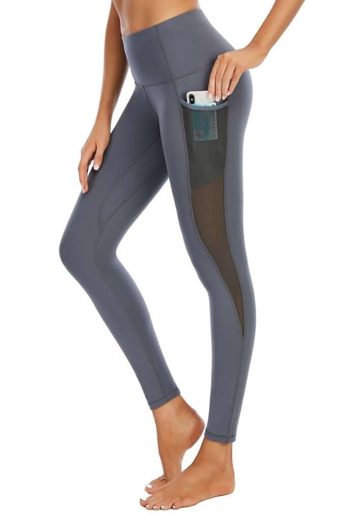 High Waist Yoga Pants with Pockets