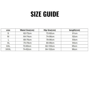 size chart just leggings lift