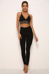 Women Textured Honeycomb Leggings High Waist Yoga Pants Anti Cellulite Trousers